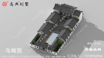 中式大面积豪华庭院别墅设计图纸