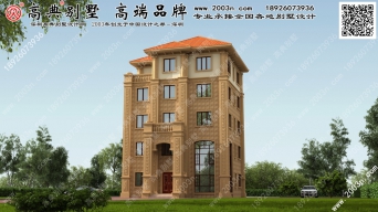 新农村别墅效果图首层130平方米图纸编号a1158