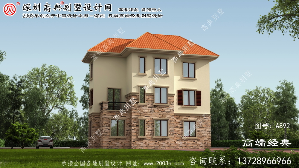 赣县农村3层小别墅