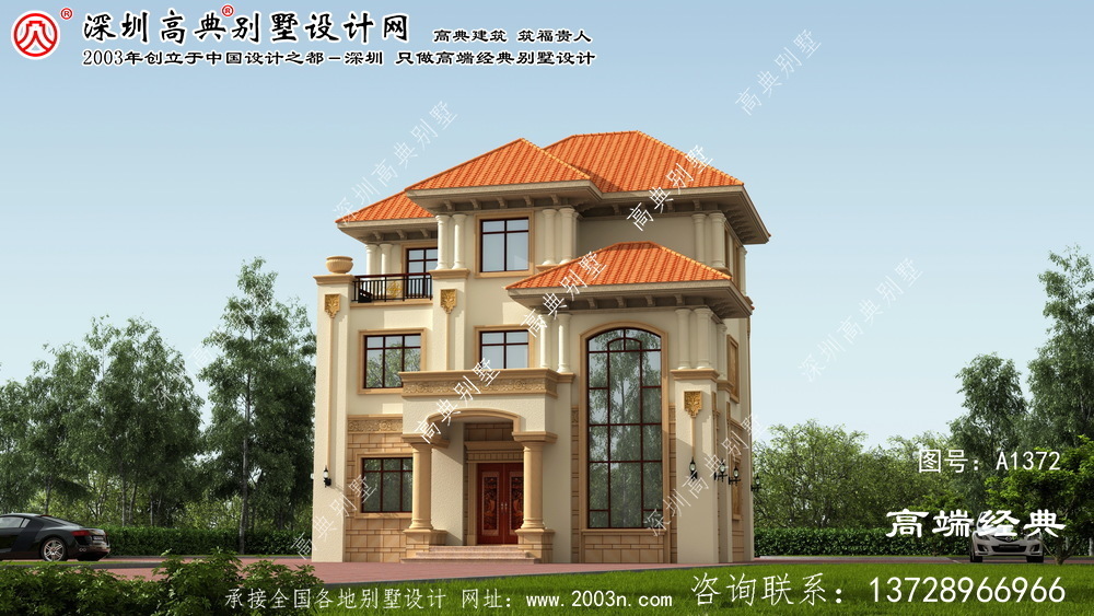 桥东区农村三层小别墅装修