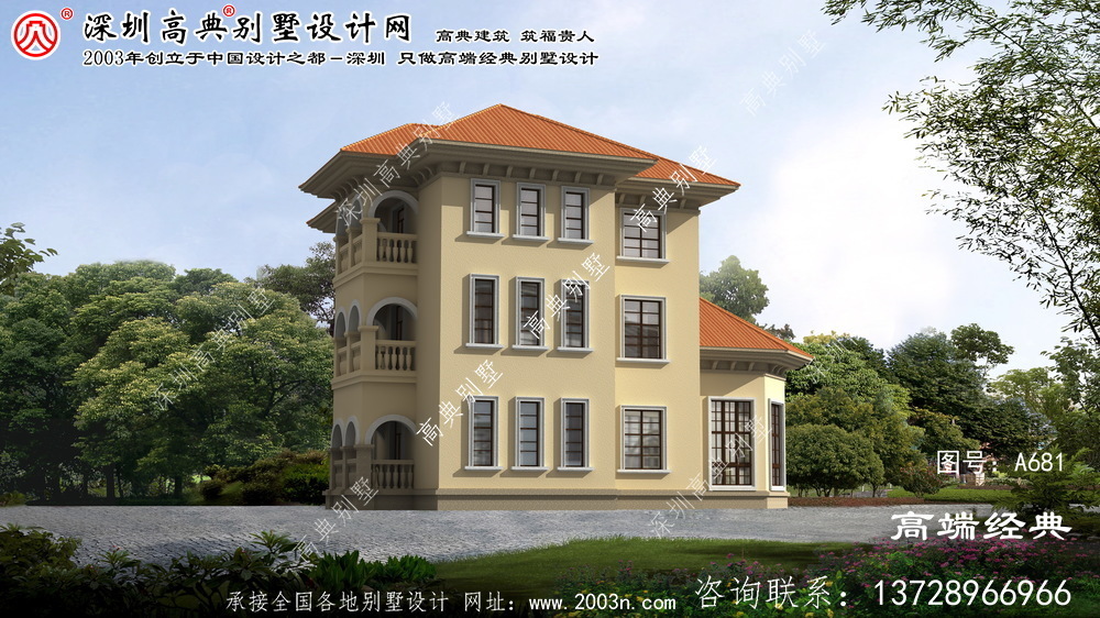 老城区经济型别墅图纸