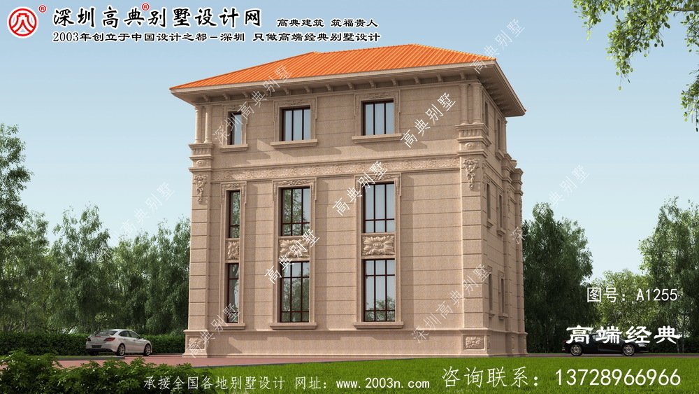 芝山区大型豪华别墅设计图