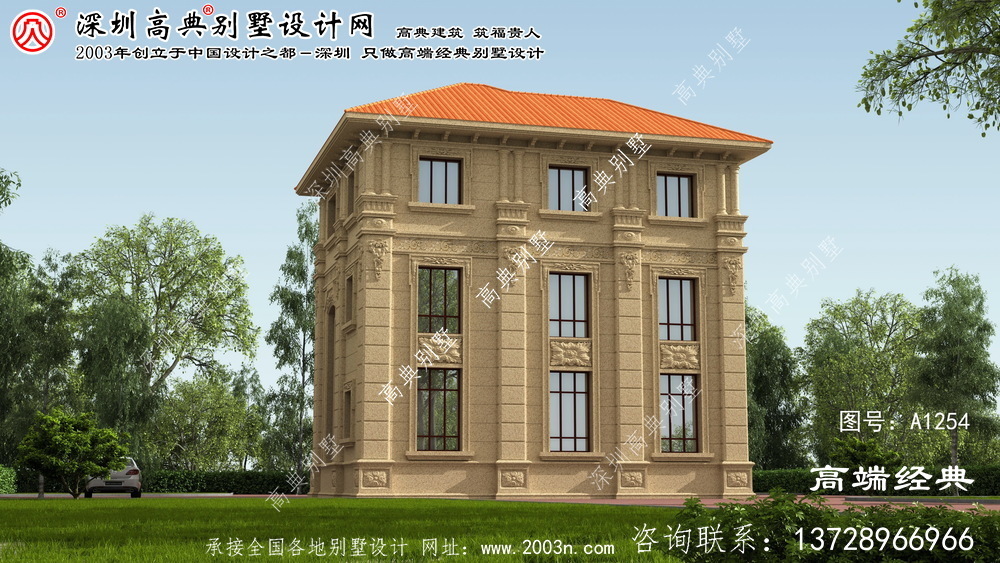 永州市别墅三层别墅设计图