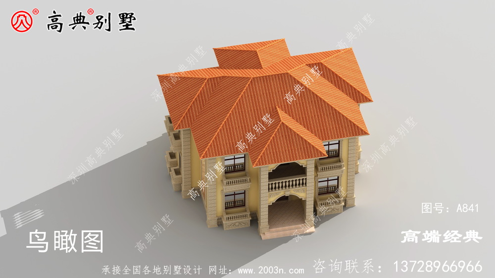 农村别墅外型图