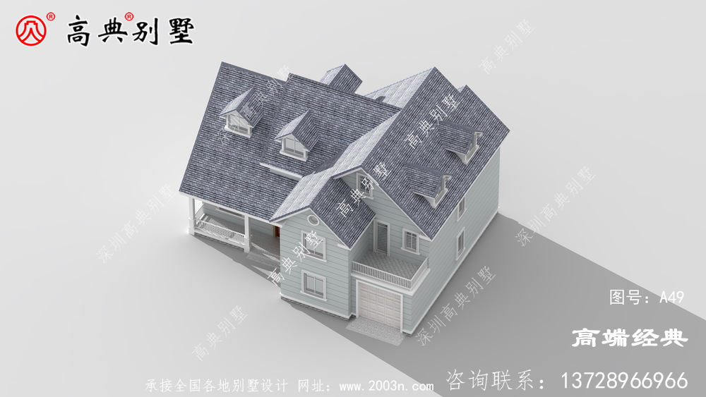 低成本的农村自建房美式风格莫属