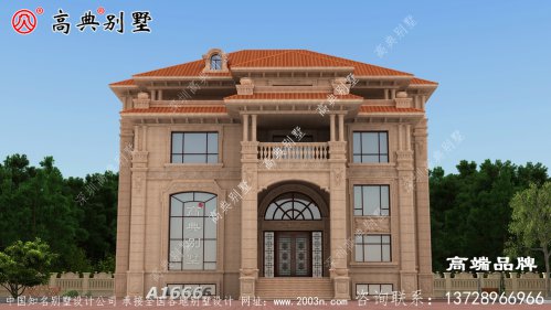 农村自建房设计图古典造型充满无限活力