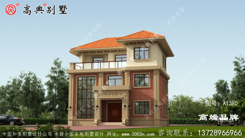 115平方房屋设计图在农村最受欢迎的配色。