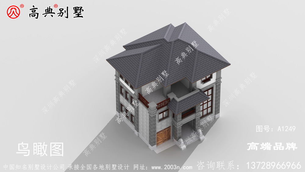 别墅三层设计图一定会成为一道靓丽的风景