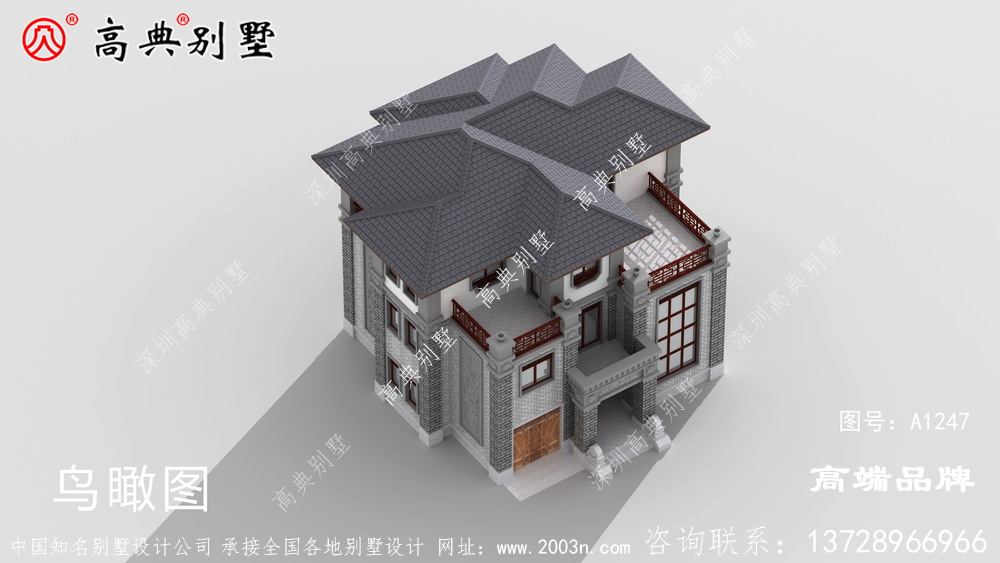 别墅内部设计图片很适合农村建造。