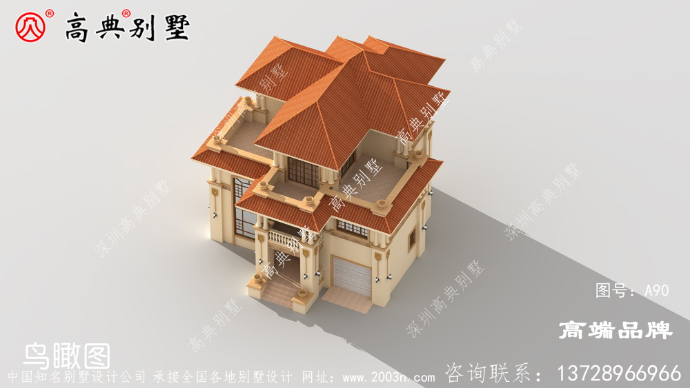 农村房屋设计图纸及效果图大全室外设大露台