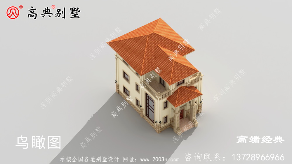 介休市乡村 自建 三层 住宅 的户型图 ,外观设计 很漂亮 。