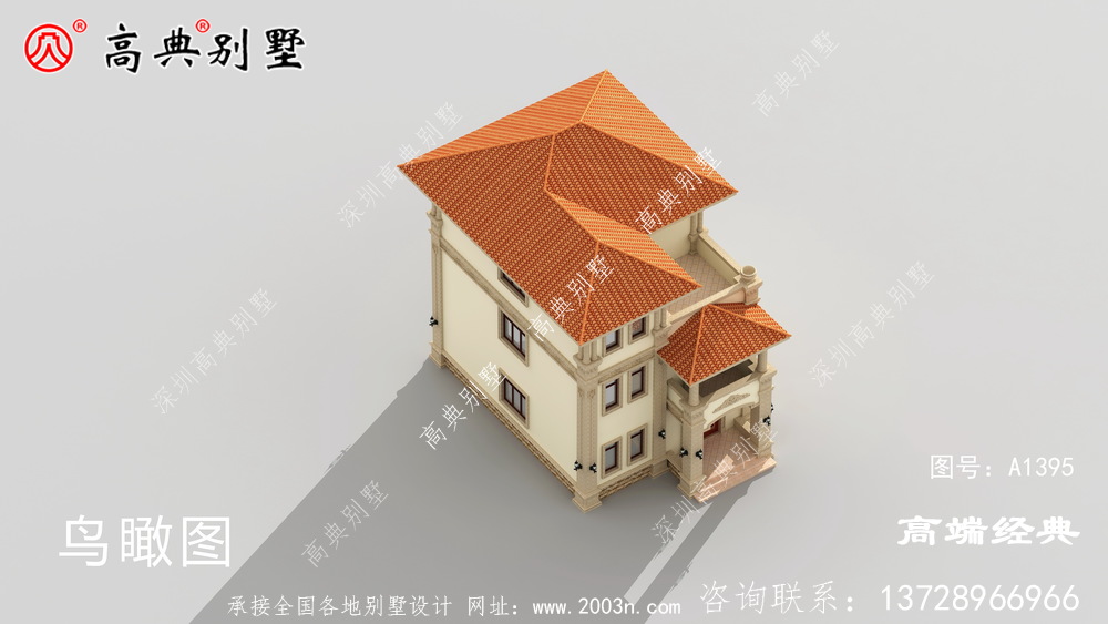 集宁市农村三层最简单小楼房，大户型设计图，太心动了！