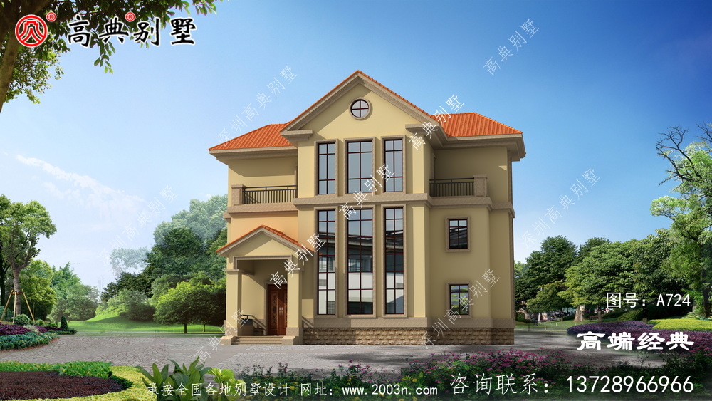 这栋复式三层别墅不知是否是你的菜呢?