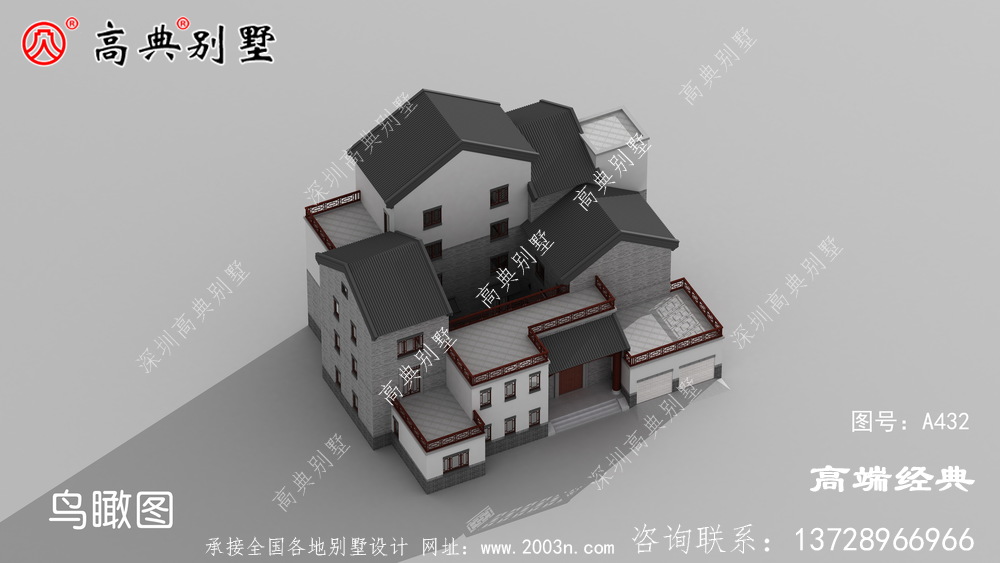 造型气派布局很实用,占地442平