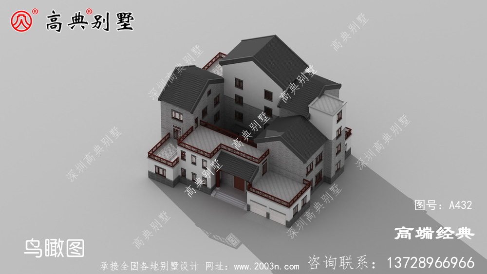造型气派布局很实用,占地442平
