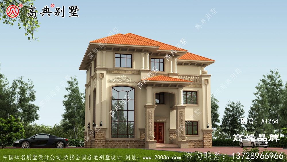 一款非常简约的农村别墅,想建房的朋友可以看看