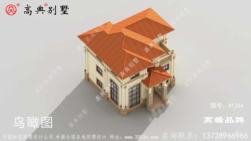 一款非常简约的农村别墅,想建房的朋友可以看看