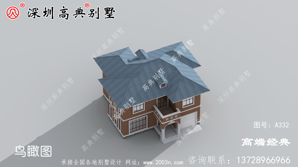 157平米普通农村建房设计图,造型完美,农村建房的明确选择