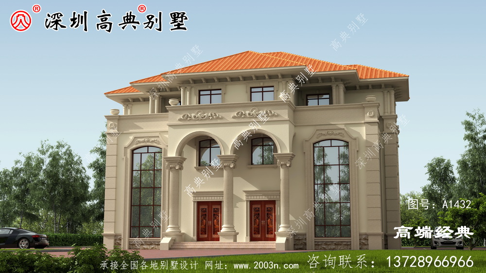 乡村三层楼的设计图,盖房子是大事,不能马虎。