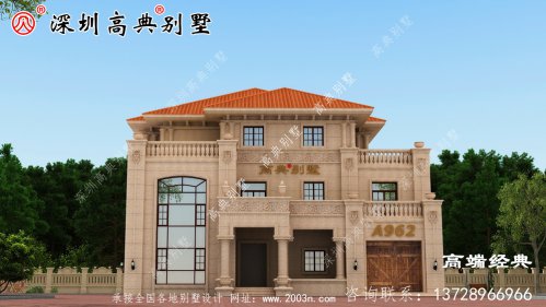 农村最新房子款式，简单大气，农村盖房