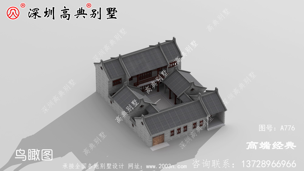 大气简单布局经济实用,建设该户型居住舒适