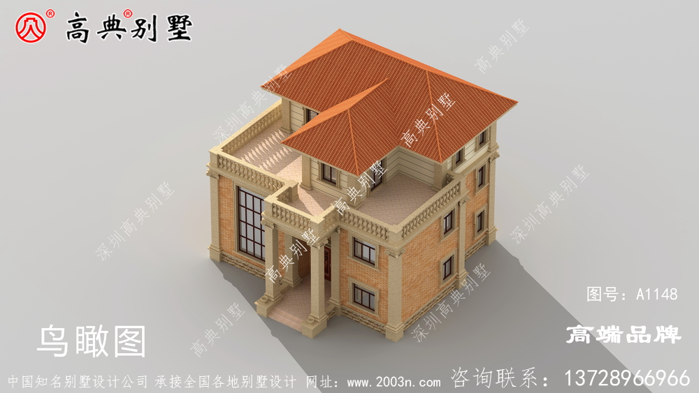 三层欧式别墅 ，当之无愧的经典农村别墅