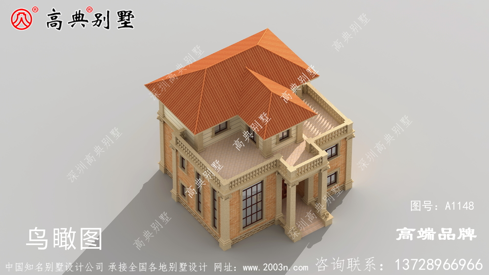三层欧式别墅 ，当之无愧的经典农村别墅