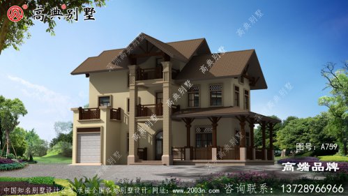老家建这样的别墅，享受舒适的乡村生活