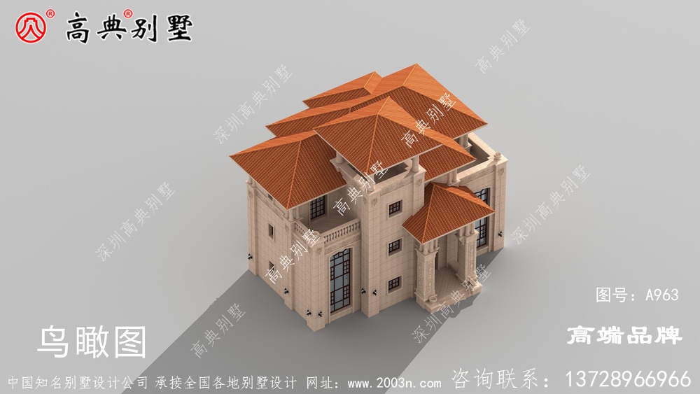 大凉亭的设计提高了房子的生活质量和档次