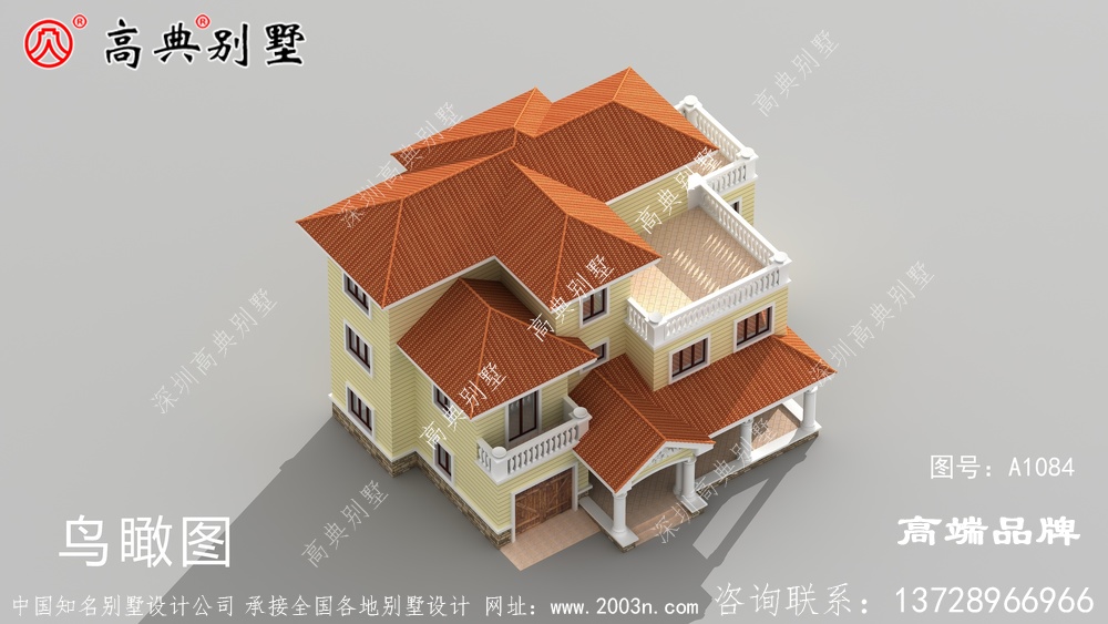 如今农村建房不再局限于以前款式,更多的是现在这种风格