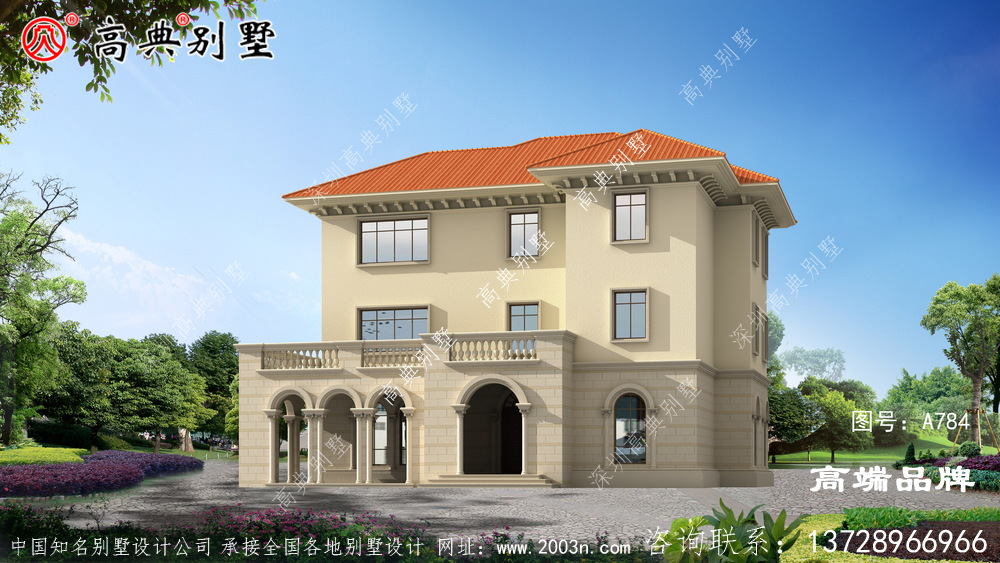 欧式风格三层住宅方案 ,一方水土养一方人
