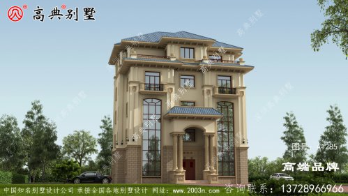 墙壁雕刻立体图案与阳台围栏相结合毫无