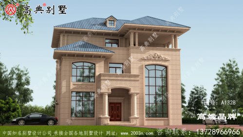 看了那么多还是觉得的简单大气的三层户