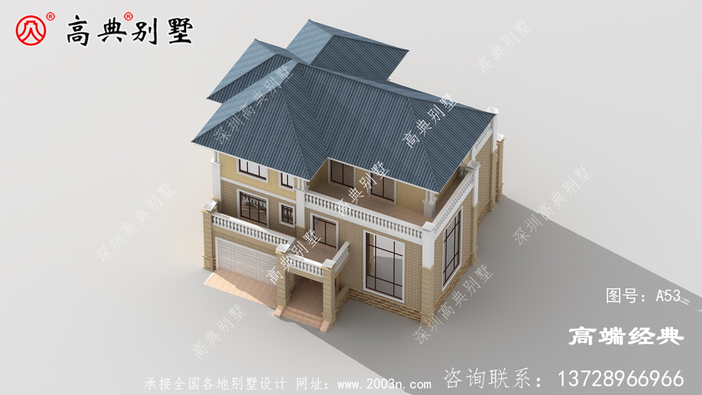 屋檐伸展大可以更好地保护外墙 ,增加造型美观