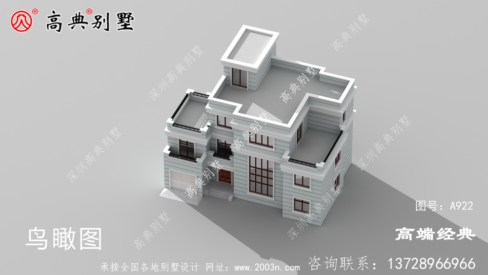 这座现代农村别墅,清新自然,非常的赏心悦目。